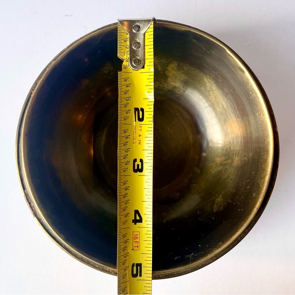 Interlude Home Gianna Bone and Brass Designer Trinket Boxes - Set of 2 - Picture 4 of 11